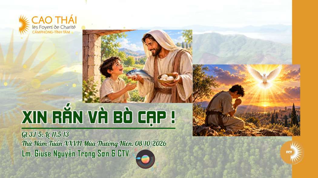 Xin rắn và bò cạp ! Thứ Năm Tuần XXVII Mùa Thường Niên