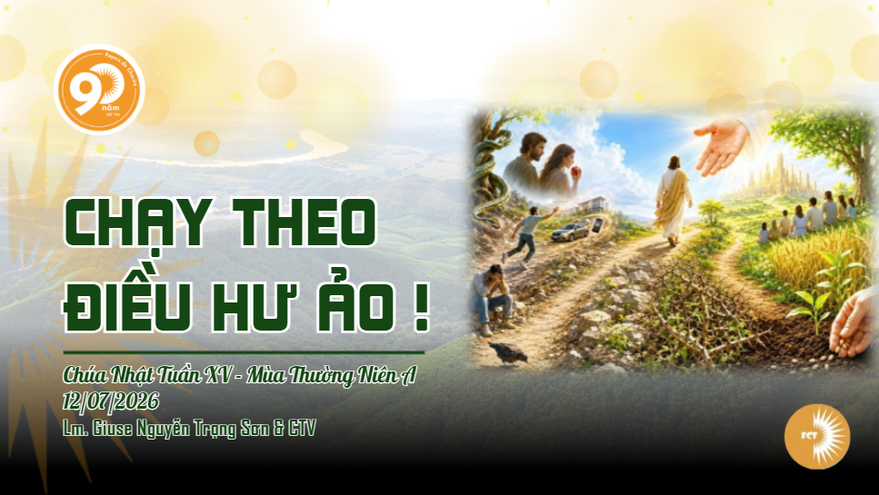 Chạy theo điều hư ảo ! Chúa Nhật Tuần XV - Mùa Thường Niên A