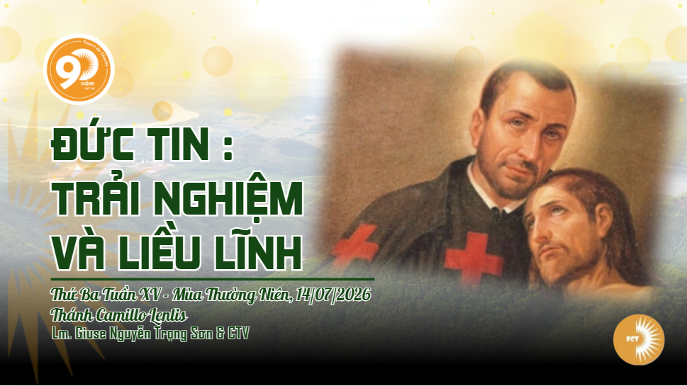Đức tin : trải nghiệm và liều lĩnh - Thứ Ba Tuần XV - Mùa Thường Niên