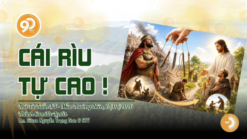 Cái rìu tự cao ! Thứ Tư Tuần XV - Mùa Thường Niên