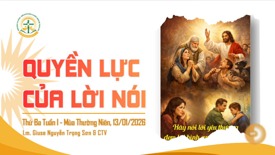 Quyền lực của lời nói - Thứ Ba Tuần I - Mùa Thường Niên