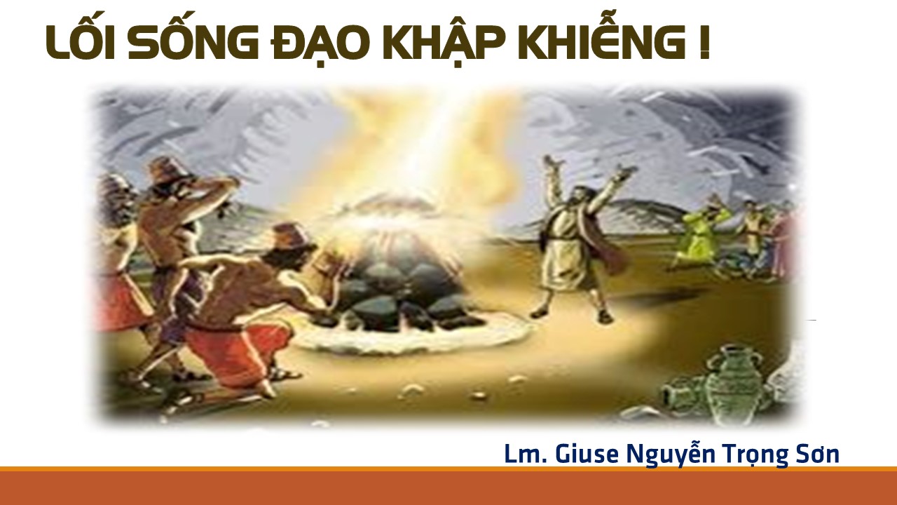 Lối sống đạo khập khiễng ! Thứ Tư Tuần X - Mùa Thường Niên