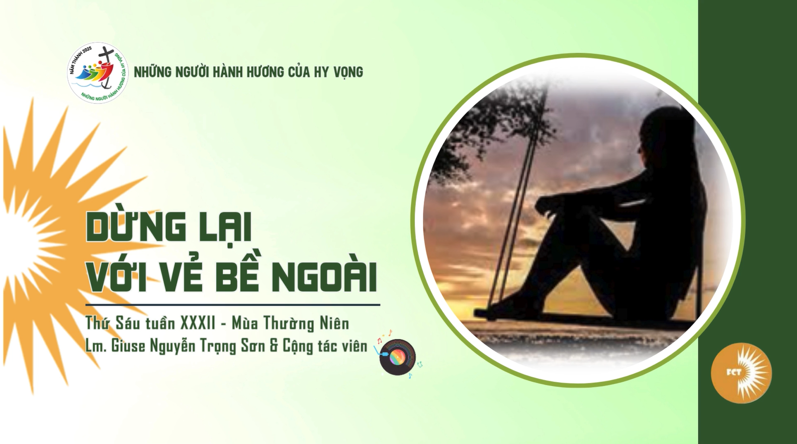 Dừng lại với vẻ bề ngoài - Thứ Sáu Tuần XXXII - Mùa Thường Niên