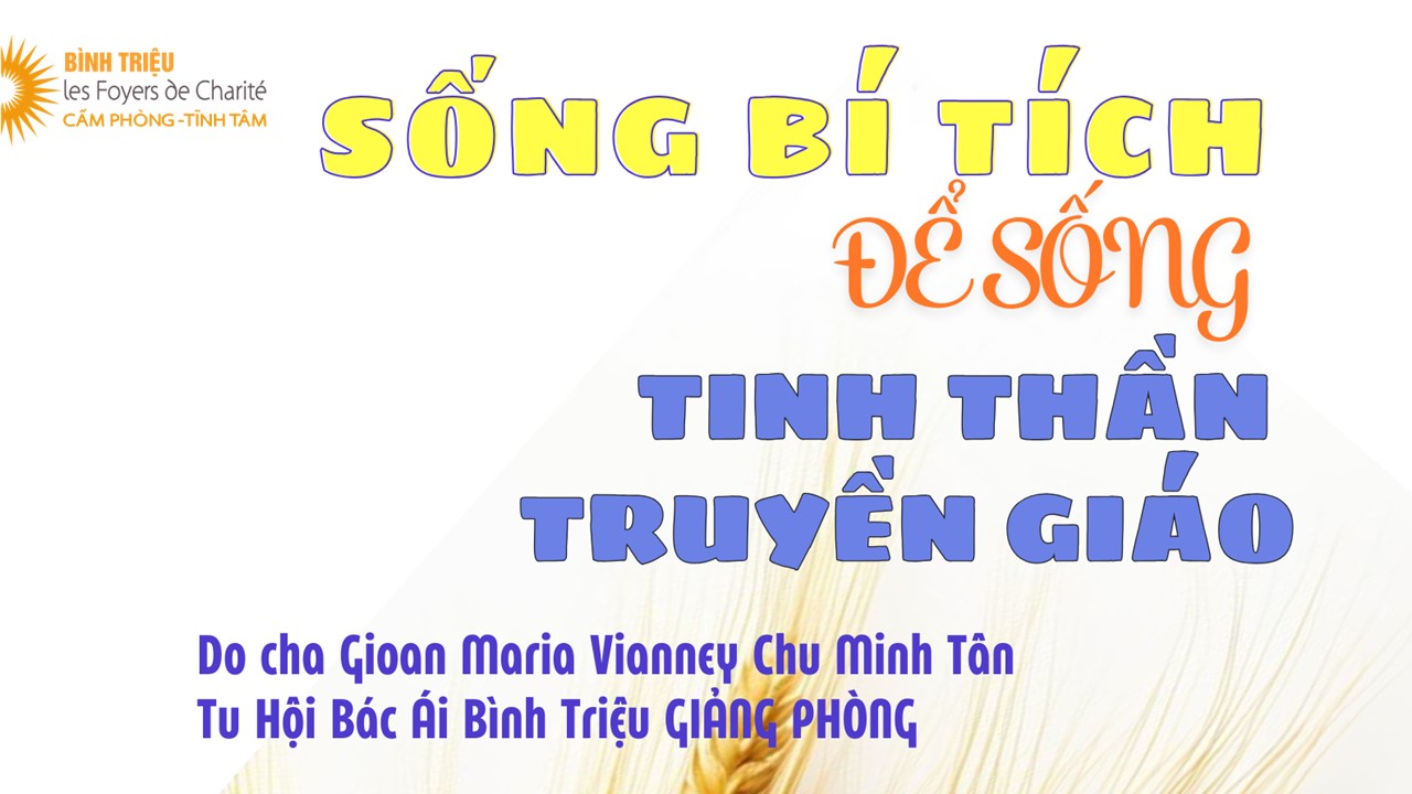 Tuần phòng Căn Bản: Từ 02.06.2024-08.06.2024 - Lm. Gioan M. Vianney Chu Minh Tân