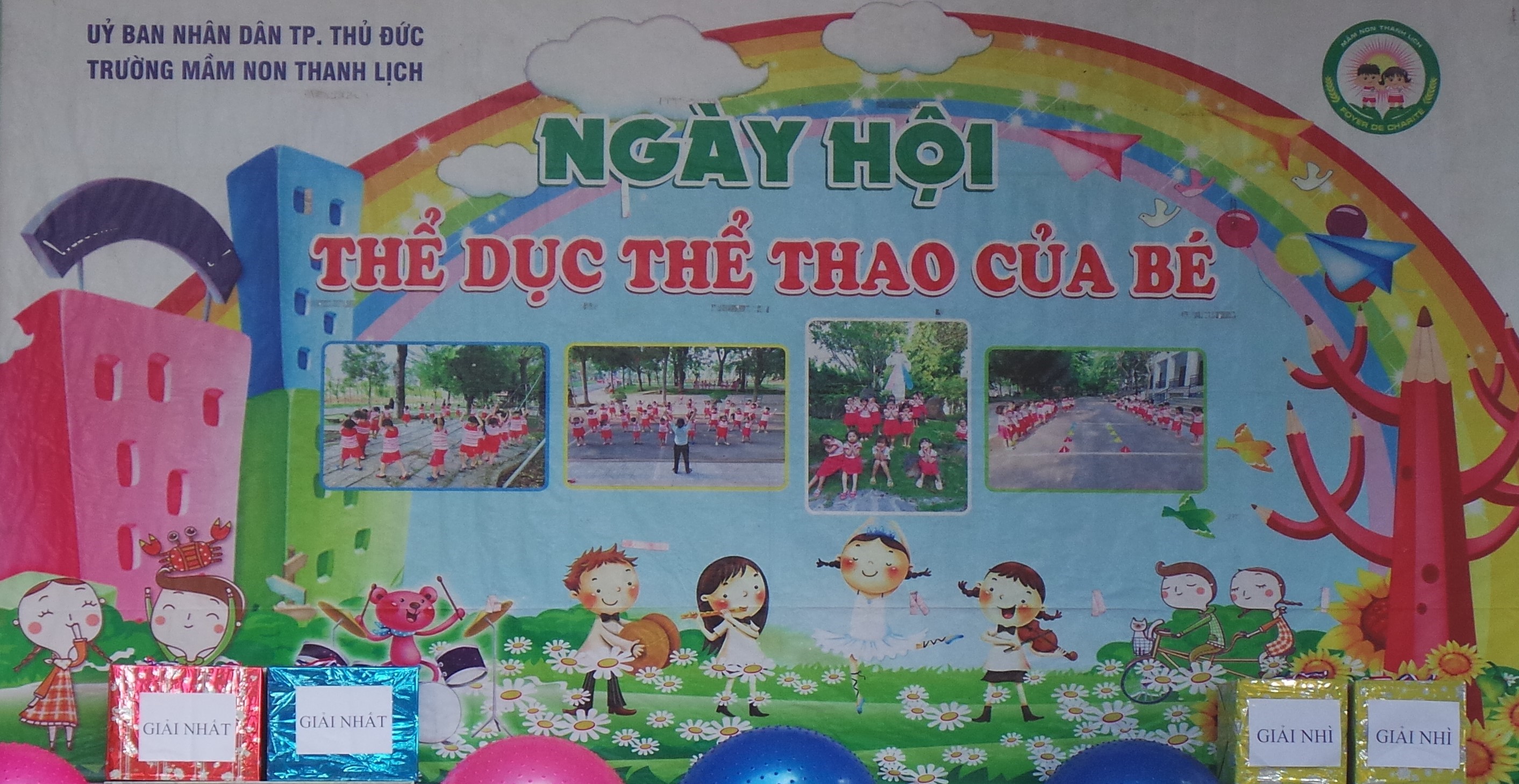 Ngày hội thể dục thể thao trường MMTT Thanh Lịch