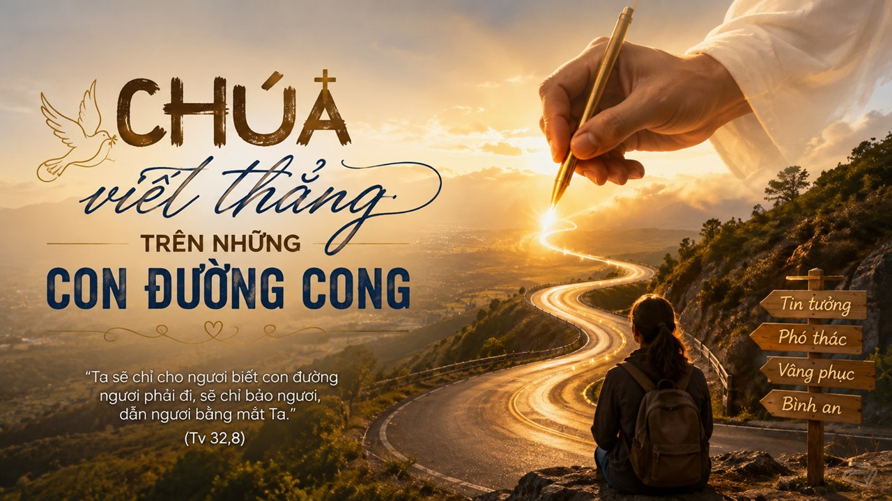 Chia sẻ cảm nhận TTCT: Chúa viết thẳng trên những con đường cong