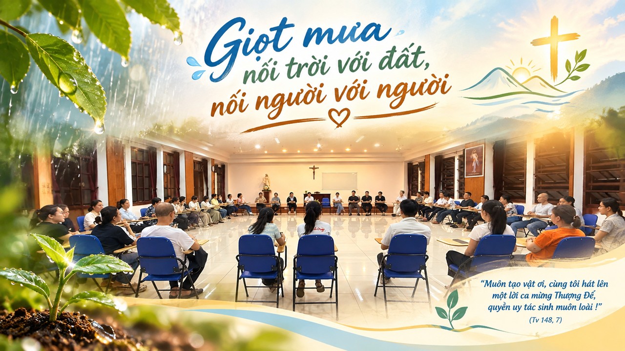 Nhật ký TT/CT: Thứ Sáu, 18.9.2026 - Giọt mưa nối trời với đất, nối người với người