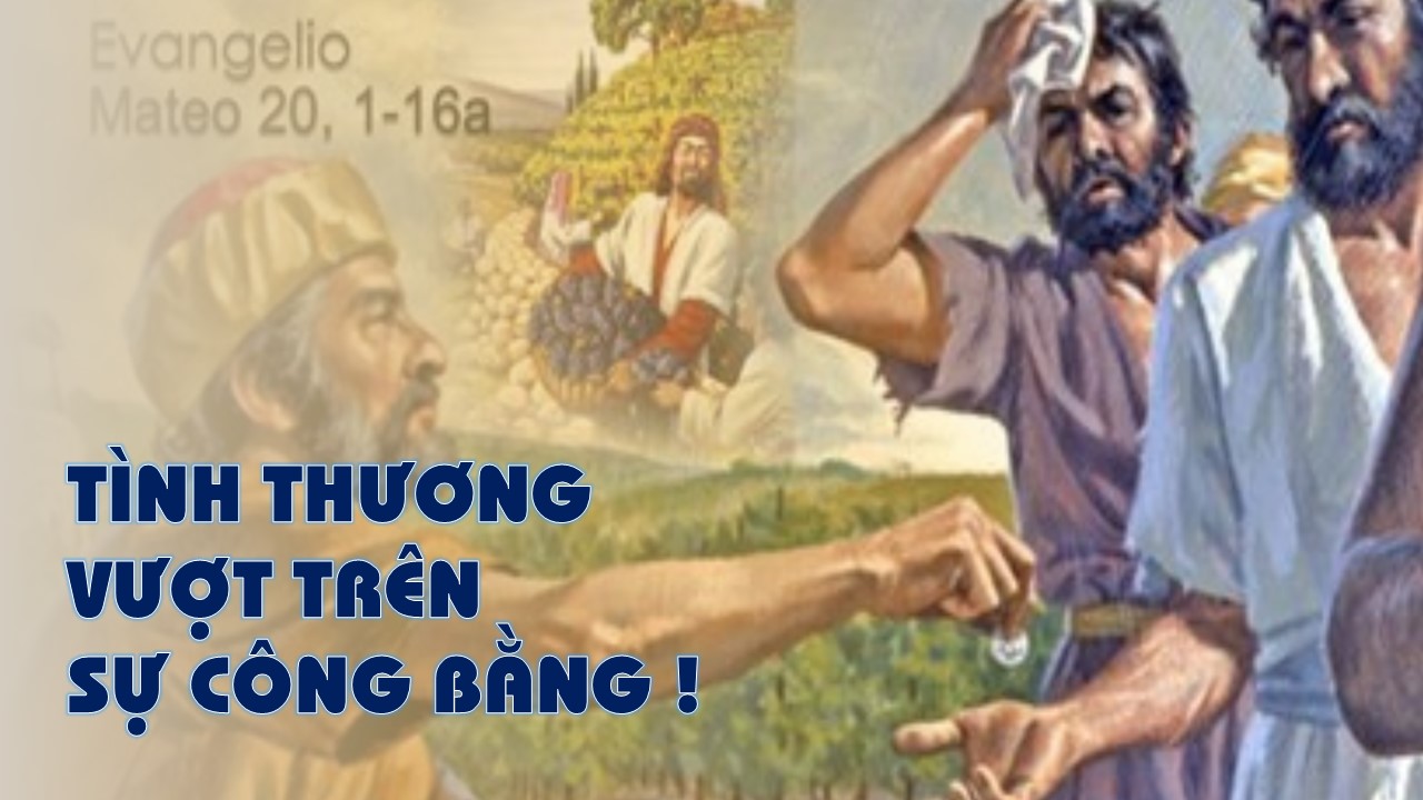 Tình thương vượt trên sự công bằng ! Thứ Tư Tuần XX - Mùa Thường Niên