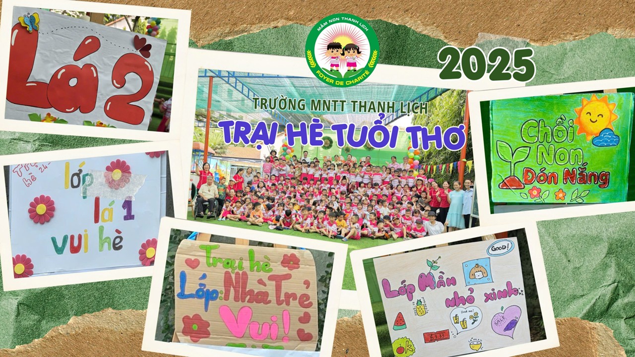 Trại hè tuổi thơ vui vẻ 2025