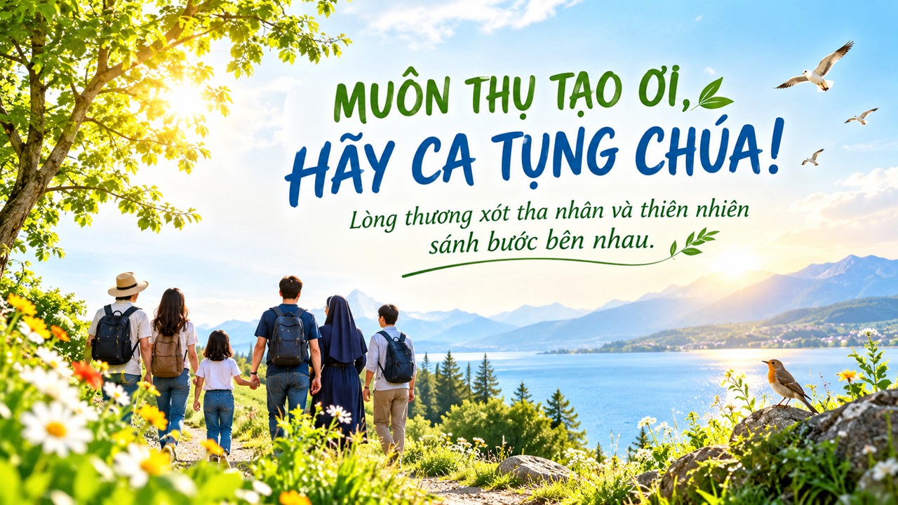 Cảm nhận Tĩnh Tâm Cuối tuần: Lòng thương xót tha nhân và thiên nhiên sánh bước bên nhau