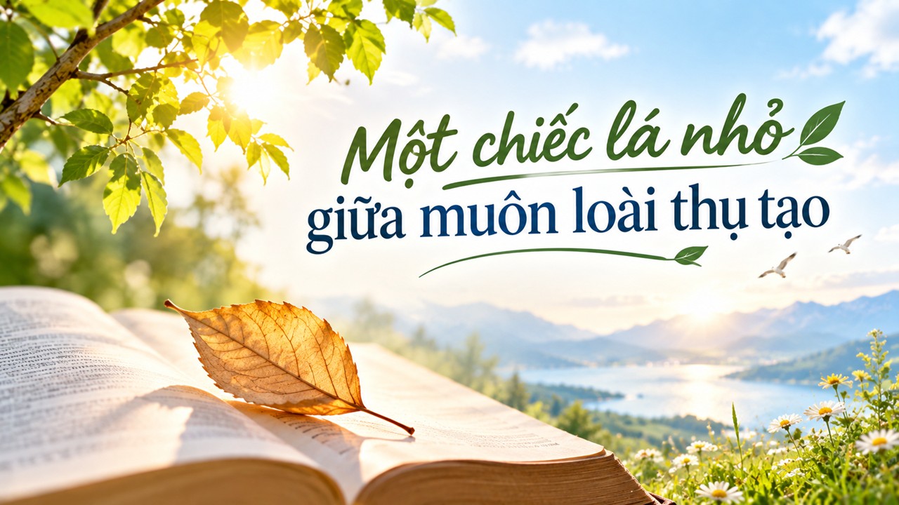 Cảm nhận Tĩnh tâm Cuối tuần: Một Chiếc Lá Nhỏ Giữa Muôn Loài Thụ Tạo