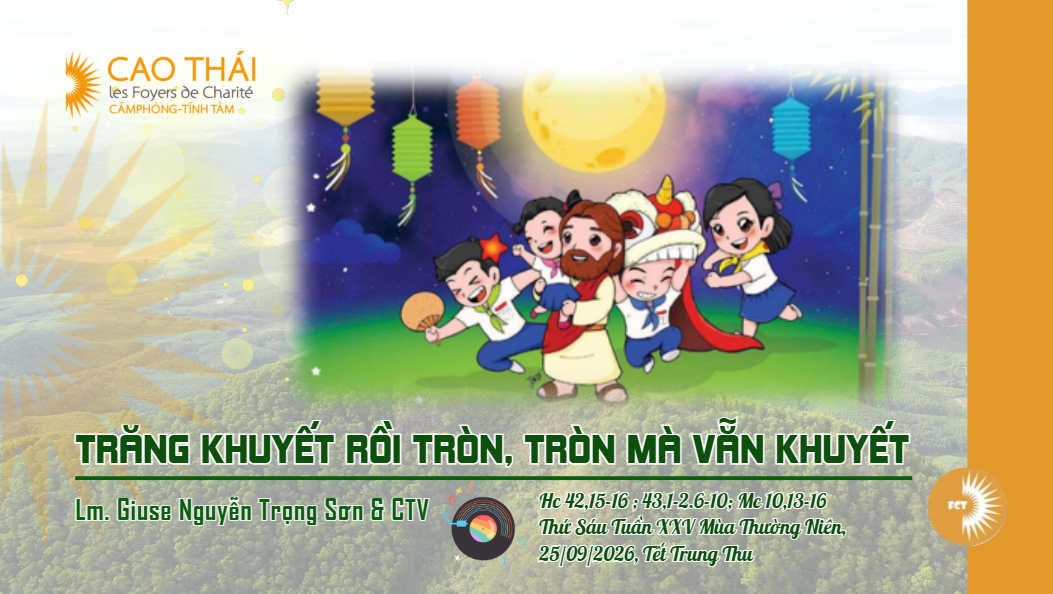 Trăng khuyết rồi tròn, tròn mà vẵn khuyết - Tết Trung Thu