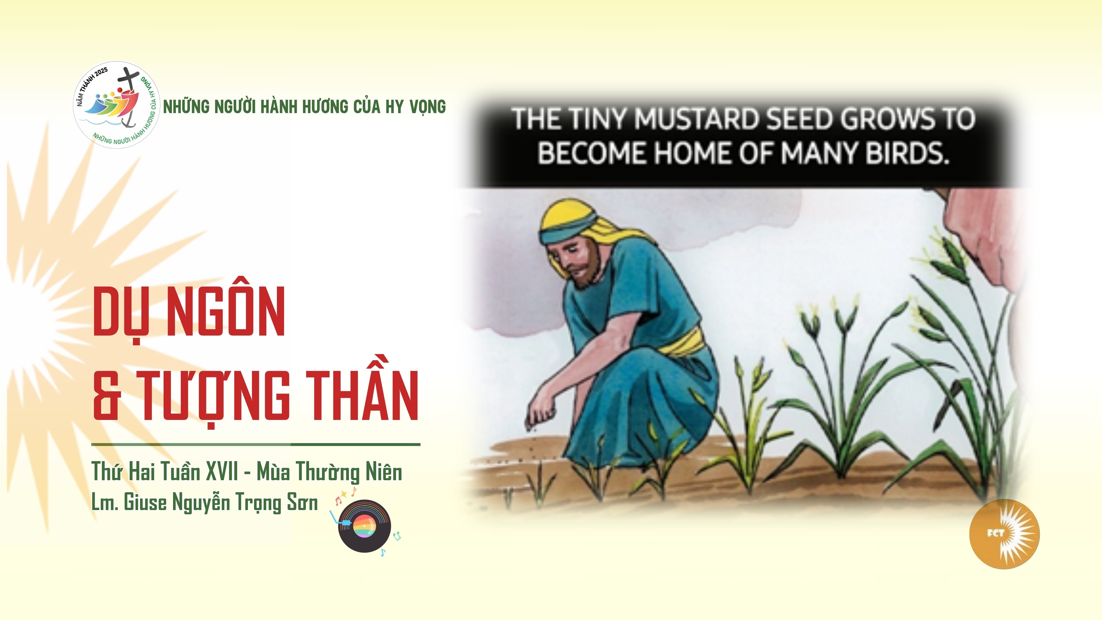 Dụ ngôn và tượng thần - Thứ Hai Tuần XVII - Mùa Thường Niên