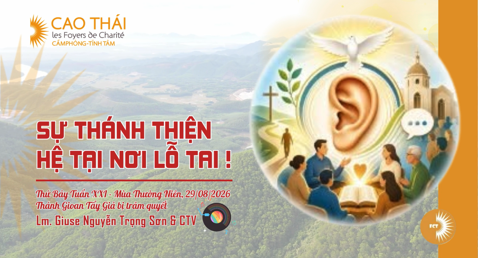 Sự thánh thiện hệ tại nơi lỗ tai ! Thánh Gioan Tẩy Giả bị trảm quyết