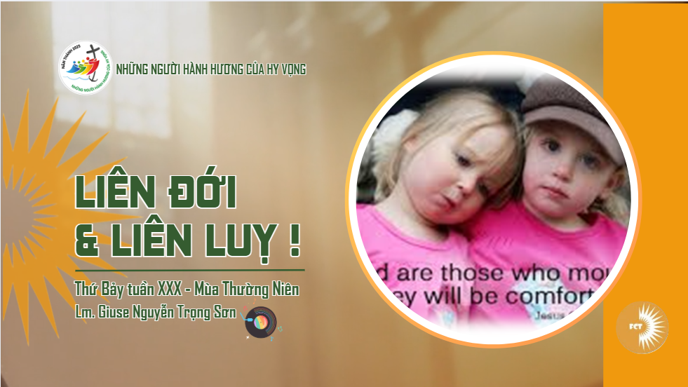 Liên đới và liên luỵ ! Thứ Bảy 01/11/2025, Các Thánh Nam Nữ