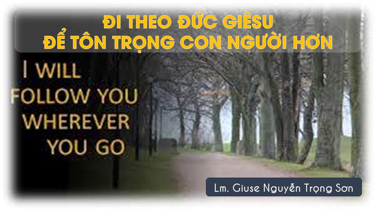 Đi theo Đức Giêsu để tôn trọng con người hơn - Thứ Hai Tuần XIII - Mùa Thường Niên