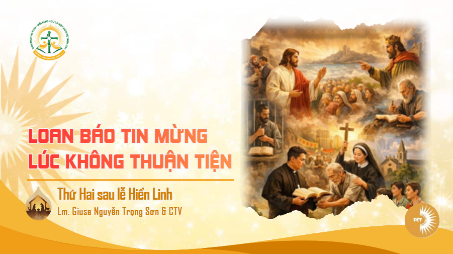 Loan báo tin mừng lúc không thuận tiện - Thứ Hai sau lễ Hiển Linh, 05/01/2026