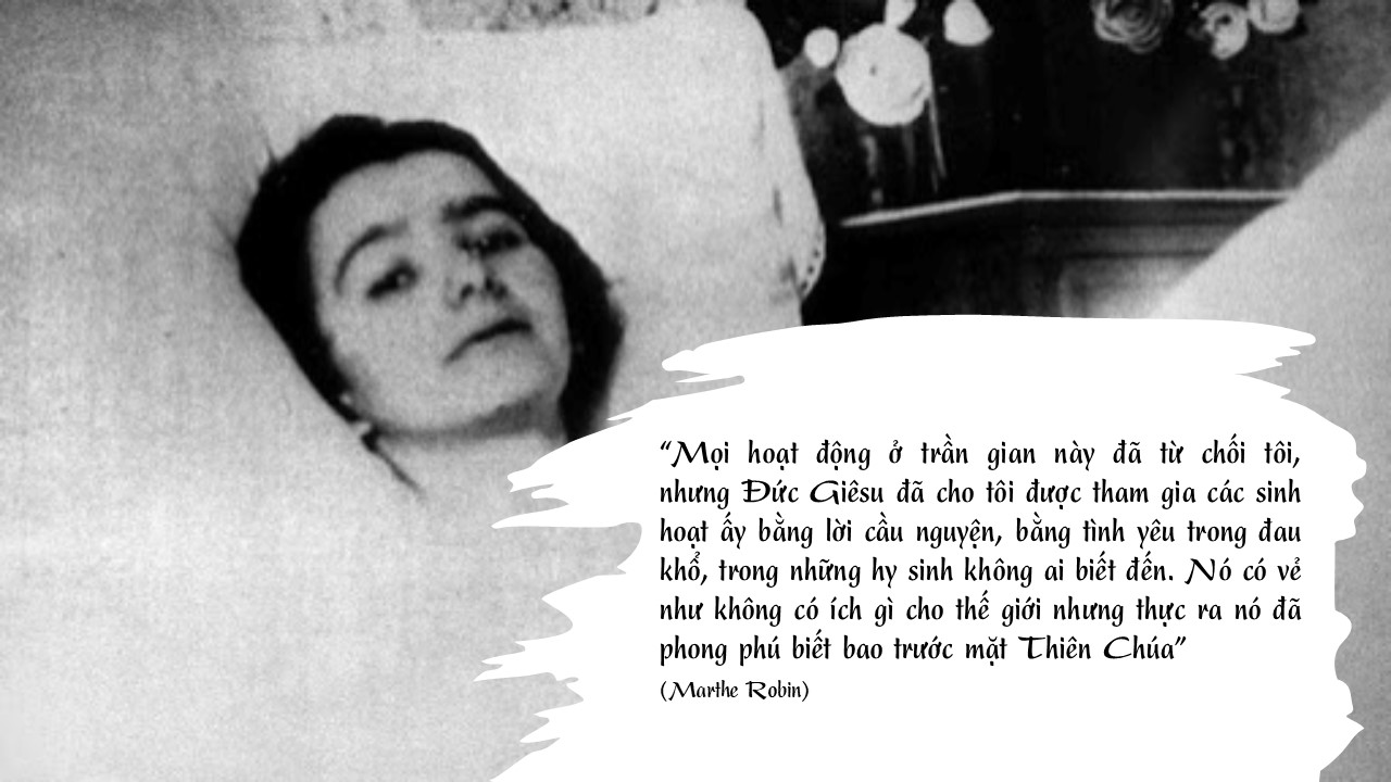 Kỷ niệm 122 năm Sinh Nhật Chị Đáng Kính Marthe Robin 13.03.1902- 13.03.2024