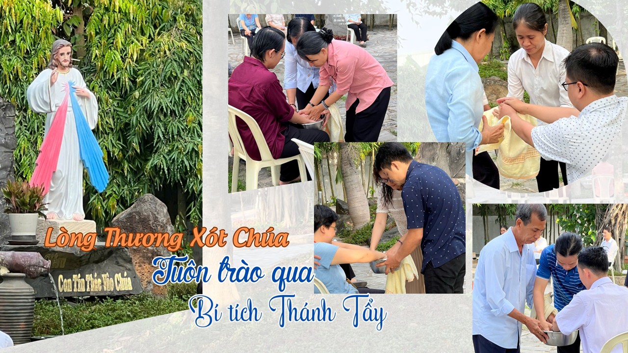 Tĩnh tâm Cuối tuần: Bí Tích Thánh Tẩy  Nơi Tuôn Trào Lòng Thương Xót Chúa