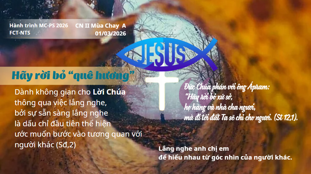Hãy rời bỏ “quê hương” - Chúa Nhật II Mùa Chay A, 01/03/2026