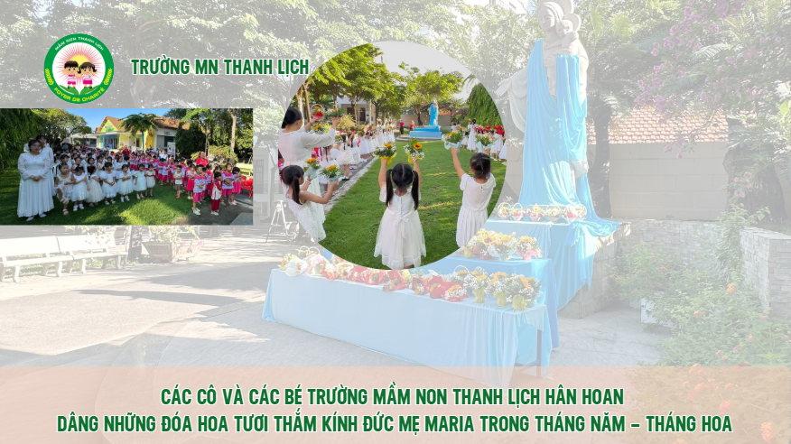 Dâng hoa Kính Mẹ - Những Đóa Hoa Nhỏ Dâng Kính Mẹ Maria