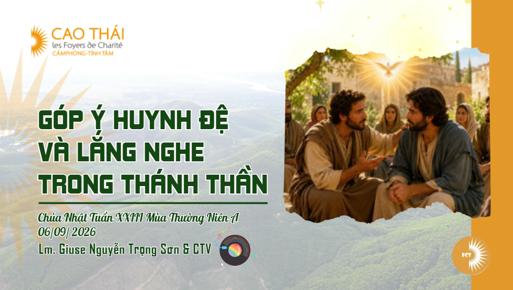 Góp ý huynh đệ và lắng nghe trong thánh thần - Chúa Nhật Tuần XXIII Mùa Thường Niên A
